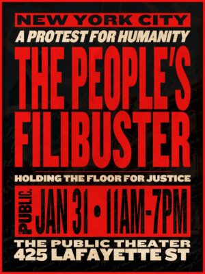 Constance Wu Instagram - THE PEOPLE’S FILIBUSTER! A PROTEST FOR HUMANITY: JANUARY 31, 11AM–7PM - We stand in solidarity with our neighbors in Minnesota and across the country who are angry and grieving, protesting state-sanctioned violence and abuses of power, and organizing for the safety, dignity, and human rights of all. 

For eight hours, artists, elected officials, and community leaders will present seminal, primary source texts from the founding of our nation and writings and songs that articulate our shared ideals and democratic aspirations, not as history alone, but as a living call to action. 

Artists have always been among the first to name the unspoken, to hear the unheard, and to imagine a more just world. In this moment of crisis, we return to the core promises and texts of our country and our democracy: life, liberty, and justice for all.

Words that built a nation. Voices that shape its future. Together, we will hold the floor for justice from 11AM–7PM on the steps of The Public Theater. We’ll see you there, NYC! #PeoplesFilibusterNYC

Live streaming will be available, with more details to be announced on Friday. Learn more at ThePublic.NYC/Filibuster