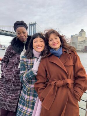 Constance Wu Instagram - ❤️ Friends on The Friend @carlagugino and Noma Dumezweni ❤️