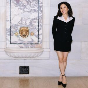 Constance Wu Instagram - New York Public Library @nypl in Vintage @dior