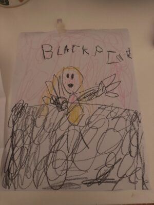 Constance Wu Instagram - Drawings of @blackpinkofficial by my daughter 🥹Because my kids loved @kpopdemonhuntersnetflix so much, I intro’d them to @blackpinkofficial and now we have a new obsession in the house 🩷 Both my son and daughter are Blinks now! Love that they have their own Little Golden Book 🖤