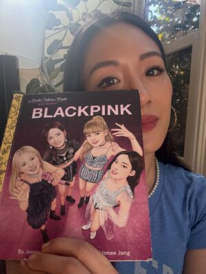 Constance Wu Instagram - Drawings of @blackpinkofficial by my daughter 🥹Because my kids loved @kpopdemonhuntersnetflix so much, I intro’d them to @blackpinkofficial and now we have a new obsession in the house 🩷 Both my son and daughter are Blinks now! Love that they have their own Little Golden Book 🖤
