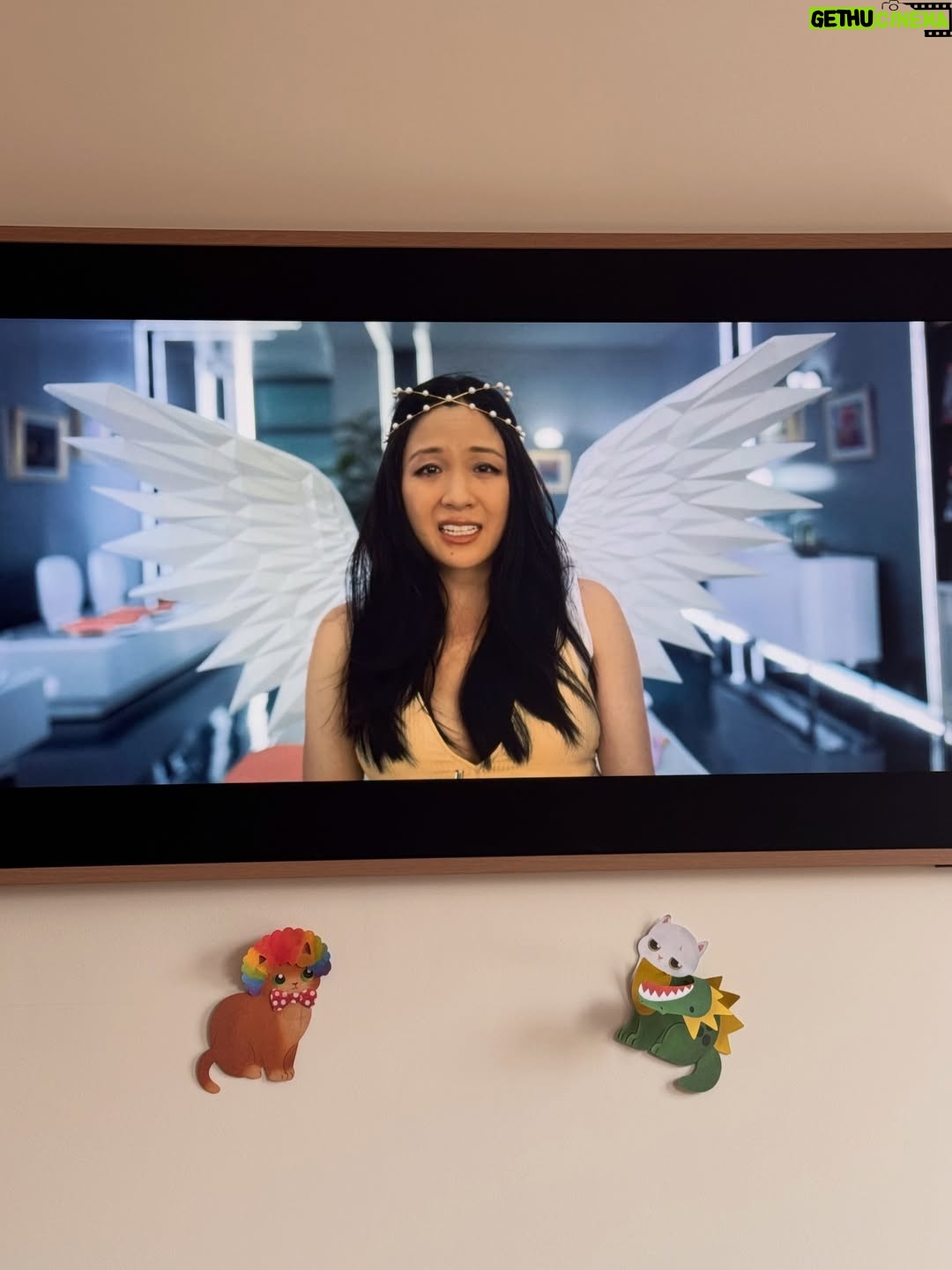 Constance Wu - 10.1K Likes - Back when I played a drunk angel. I was two months postpartum, breastfeeding between takes of an 18-min monologue. The new mom sleep deprivation kinda felt like a hangover and was therefore quite beneficial for playing this role! Method acting lol. Did ya’ll catch Solos on @amazonprime ?