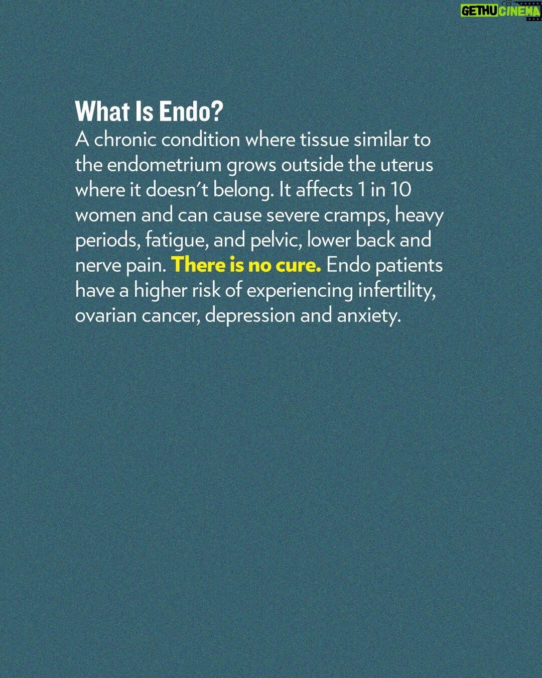 Corinne Foxx - 25.5K Likes - Endometriosis affects 1 in 10 women, is a leading cause of infertility, and has no cure—yet it remains widely underdiagnosed. The Endometriosis Foundation of America (@endofound) is one organization working to spread awareness and change lives for the better.

In honor of Endometriosis Awareness Month, we’re sharing powerful stories from women living with this disease.