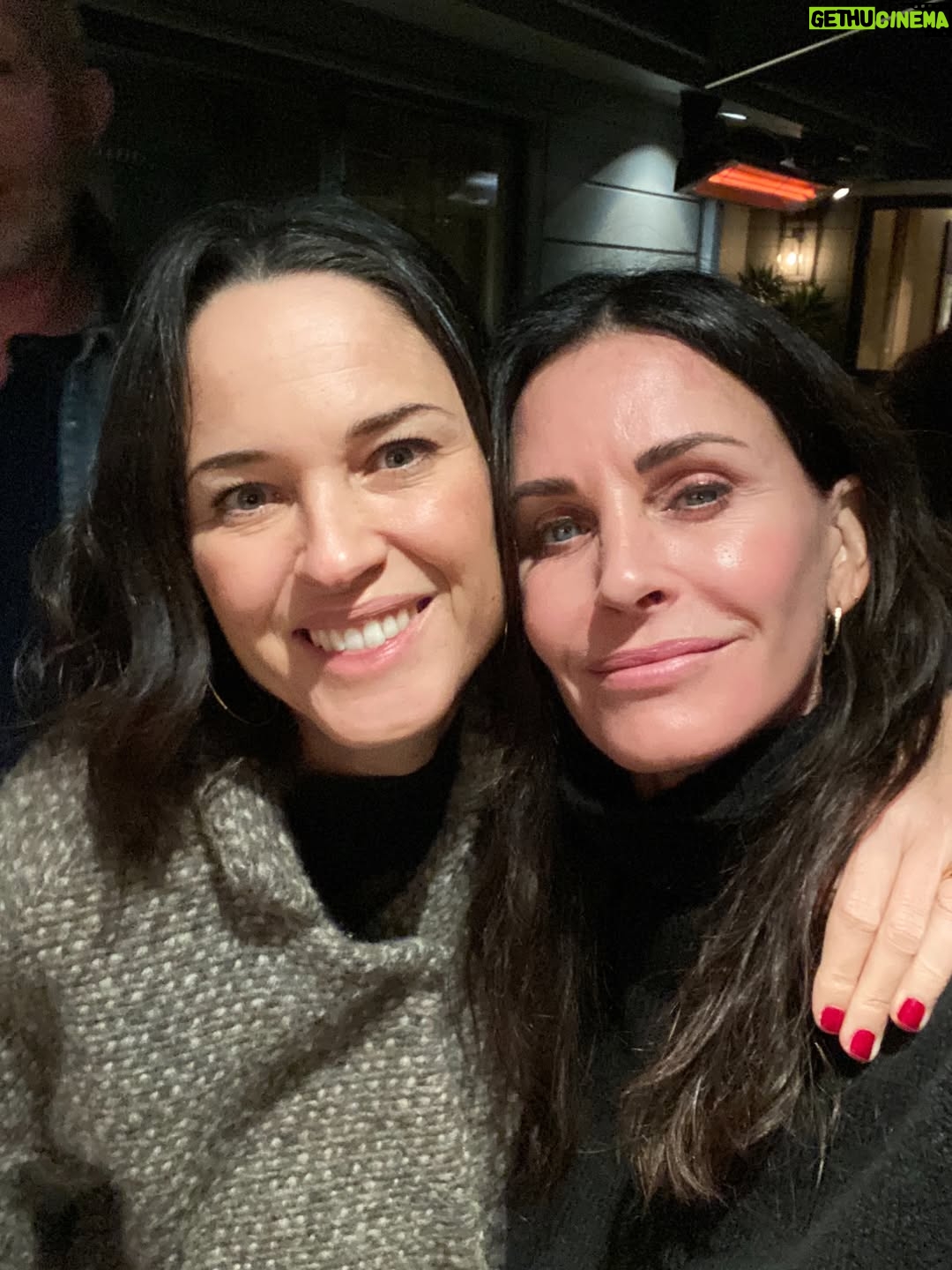 Courteney Cox - 1.7 Million Likes - Apparently Geminis like Aquarians! So many birthdays this month! 
I’m so lucky to have these “air” heads in my life ♥️♥️♥️