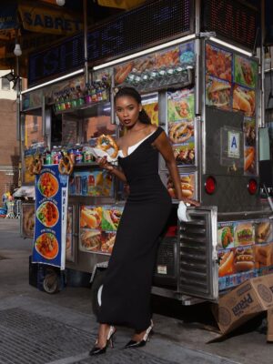 Courtney Randolph Instagram - Modern elegance. Manhattan edge.
Photographer: @crystalsmileyphotography
Dress: @biancaandbridgett @eveleighstyle
Shoes: @dior