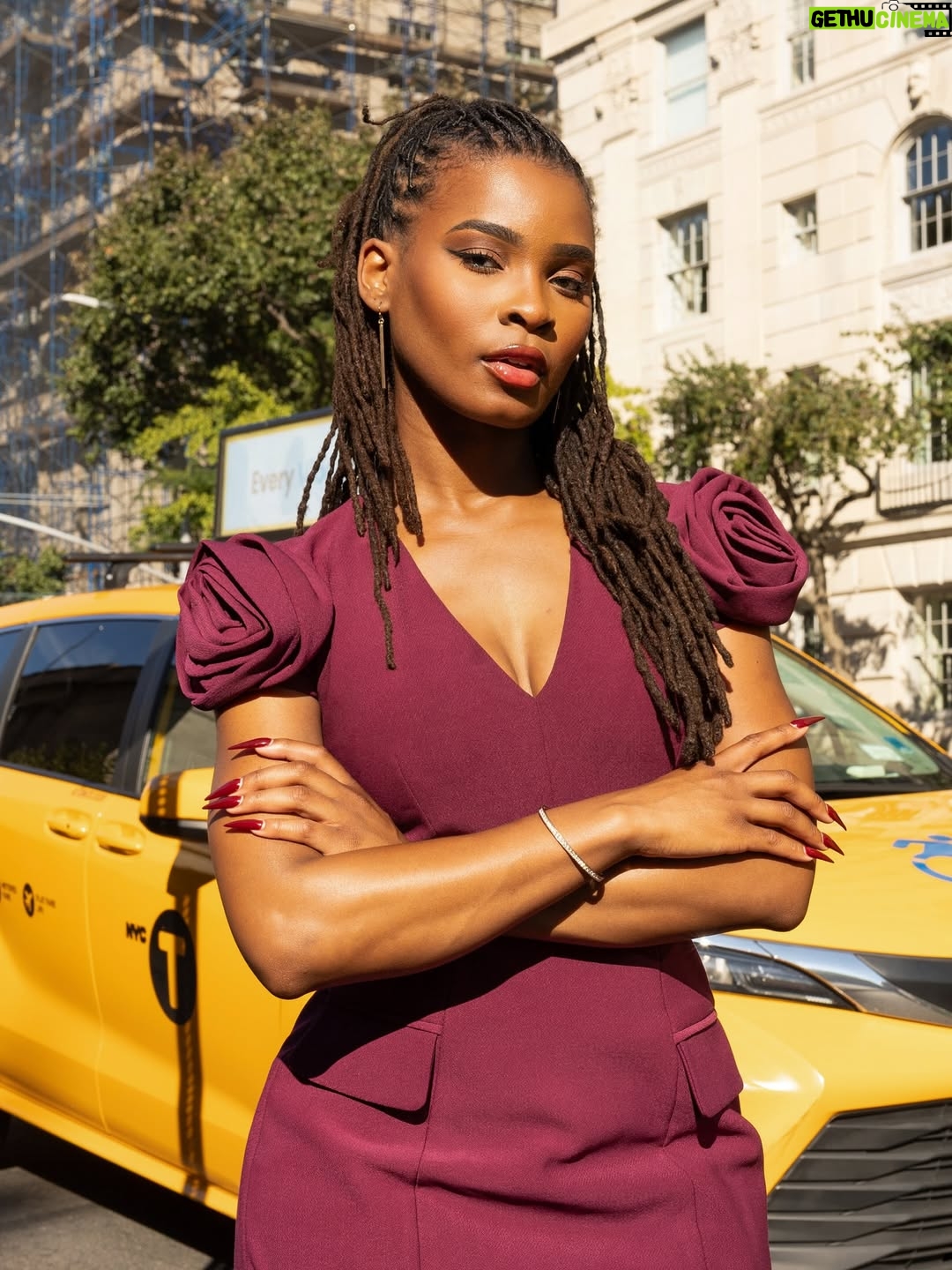 Courtney Randolph - 3 Likes - Always in Motion 🚖

New York fashion week - September 2025

Photographer: @crystalsmileyphotography 
Dress: @elliatt @eveleighstyle 
Coat: @zara 

#nyfw #newyorkfashionweek