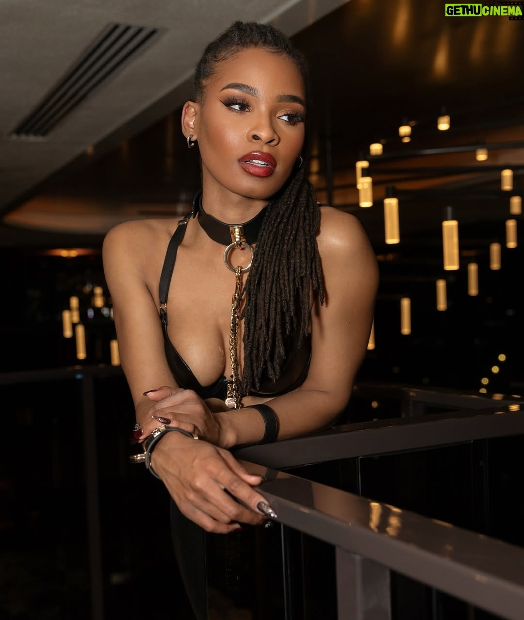 Courtney Randolph - 2.2K Likes - If you think you know me, you don’t. 💋😈🖤

Huge thanks to @honeybirdette for this killer outfit I wore to the #TemptationIsland cast screening party at @gravitasbeverlyhills. 🔥

And shoutout to my ride-or-die photographer @crystalsmileyphotography for capturing these 🔥 shots!

#TemptationIsland #Netflix #RealityTV #honeybirdette #DominatrixEnergy #darkfemme