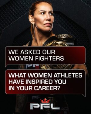 Cristiane Justino Instagram - In honor of #internationalwomensday 👏

We asked our Women fighters on which athletes have inspired them in their careers 👊