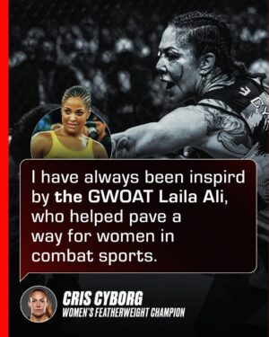 Cristiane Justino Instagram - In honor of #internationalwomensday 👏

We asked our Women fighters on which athletes have inspired them in their careers 👊