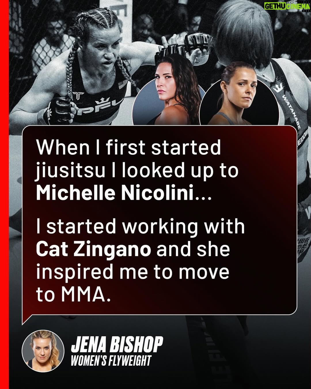 Cristiane Justino - 1.2K Likes - In honor of #internationalwomensday 👏

We asked our Women fighters on which athletes have inspired them in their careers 👊