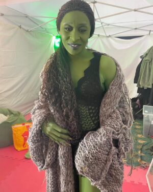 Cynthia Erivo Instagram - I could write you an essay, a poem, Shakespearean prose, to describe what this journey has meant to me, what lessons this time has taught me, bought me. I could try to give a metric to the love I have felt and experienced. I could give a number to the stories I have heard. The truth is the numbers are too small and the words are not enough. So I’ll simply say this. 
Take my hand and walk with me to the end of this road paved with gold and hopefully, the things that I’ve found, might find you too. Thank you for letting me be your Elphaba. 

All my love,
C