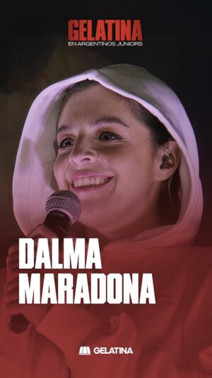 Dalma Maradona Instagram - @dalmaradona en el Festival de Gelatina en Argentinos Jrs.

@300producciones