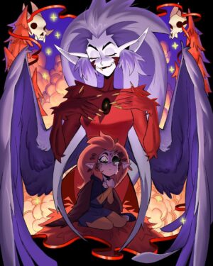 Dana Terrace Instagram - “Peace” my second new print for @sacanimeofficial! #theowlhouse