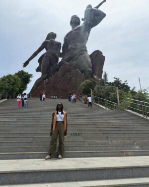 Danai Gurira Instagram - Reflecting back on 2025 as I step into 2026. So much to thank God for: the blessings, the love, family, the people I got to spend time with, all the new people I got to work with, and the new places I got to visit for the first time (Budapest! Poland! Morocco! Senegal!). I am also thankful for every lesson learned, the struggles and all the wisdom they wrought, how that prepares me all the more for the year ahead. 2026. Let’s do this. Happy New Year, everyone!

#2025 #RIPPapi #AndrewLincoln @almasi.arts #GoréeIsland #MonumentdelaRenaissanceAfricaine