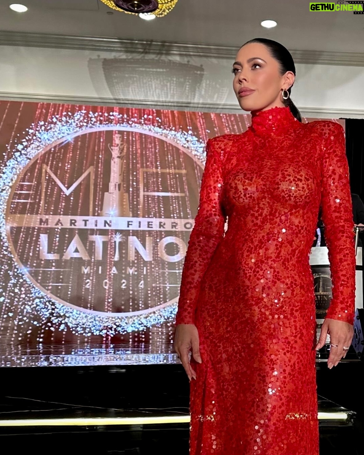 Daniela Aránguiz - 34K Likes - Gala,  premios @martinfierrolatino ♥️ gracias a mi @juanfailer por siempre acompañarme con su magia y creaciones ,te admiro y te adoro
