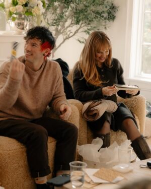 Debby Ryan Instagram - home and well celebrated in the most ethereal way by our village ✨🫒🕊️
the child’s grandmothers giggled and aunties swooned and the uncles matched on accident and a couple lifers flew in and our people were so generous in support and joy and gadgets and teeny tiny onesies 

thank you MVP @lauren.germain for creating this magic in your impossibly chic home and all the thoughtful and silly details ✨ olive you frfr
I have so much gratitude, I could name names and details on and on but I have much tiny laundry to do. this kid is so lucky 🤍

ty @sanamceline @chrishoran20 
dress: @bardot, boots: @miumiu
jewels: @megamegaprojects, @sterlingforever