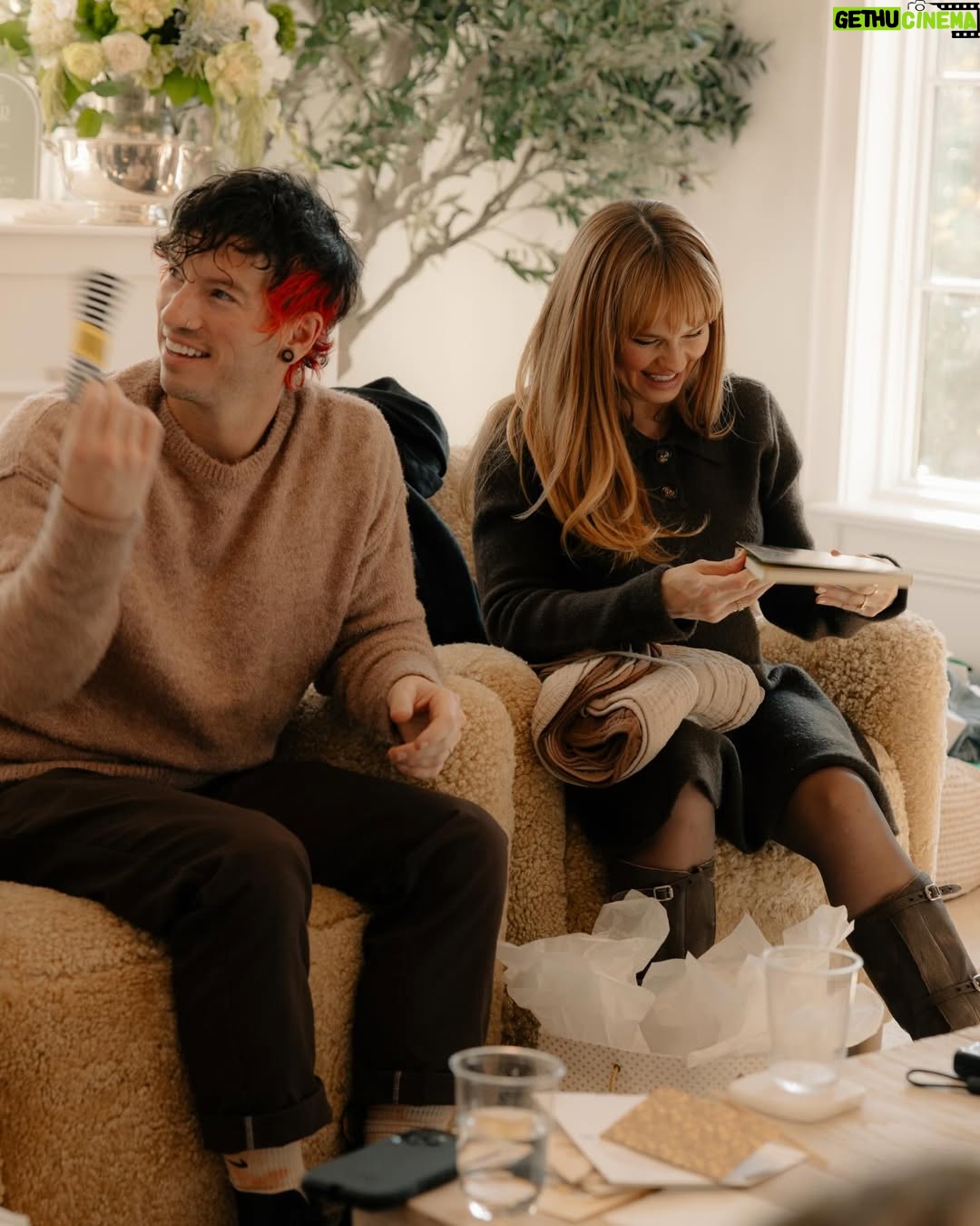 Debby Ryan - 1.2 Million Likes - home and well celebrated in the most ethereal way by our village ✨🫒🕊️
the child’s grandmothers giggled and aunties swooned and the uncles matched on accident and a couple lifers flew in and our people were so generous in support and joy and gadgets and teeny tiny onesies 

thank you MVP @lauren.germain for creating this magic in your impossibly chic home and all the thoughtful and silly details ✨ olive you frfr
I have so much gratitude, I could name names and details on and on but I have much tiny laundry to do. this kid is so lucky 🤍

ty @sanamceline @chrishoran20 
dress: @bardot, boots: @miumiu
jewels: @megamegaprojects, @sterlingforever