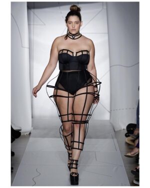 Denise Bidot Instagram - #FBF To this defining moment in 2014 when I made my NYFW debut for @chromat. The Runway walk seen around the world. Fashion History . Believe in yourself, anything is possible 💙💥 #thereisnowrongwaytobeawoman