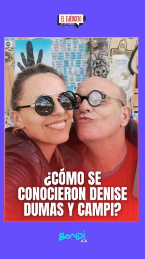 Denise Dumas Instagram - ¿CÓMO SE CONOCIERON DENISE DUMAS Y CAMPI?

⚡️Sumate a El Ejercito de la Mañana @elejercitodelam de lunes a viernes desde las 10hs @fedeebongiorno @pepeochoa88 y @santiagorivaroy