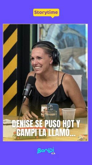 Denise Dumas Instagram - DENISE SE PUSO HOT Y CAMPI LA LLAMÓ…

🔥De lunes a viernes sumate a #STORYTIME a partir de las 14hs con @denise_dumas @alemaglietti @caromolinariok