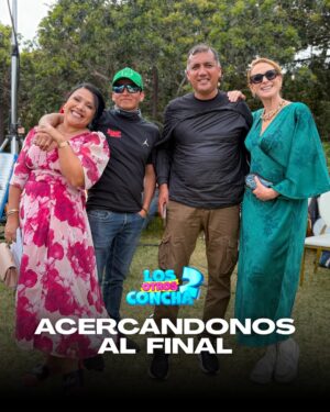 Denisse Dibós Instagram - Sí, ya nos vamos acercando al final de esta aventura…✨🩵🩷
Y solo podemos sonreír por lo bonito que está siendo vivirla y por todo el amor que nos regalan siempre. 🫶🏻
#LosOtrosConcha2