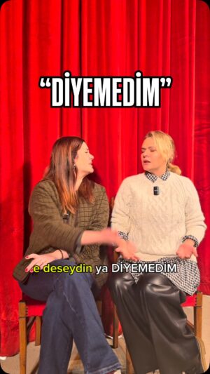 Derya Şensoy Instagram - Neden diyemiyoruz biz bu diyemediklerimizi? 😂 Mesela siz en son kime, neyi diyemediniz? 🤐

Sizin de “diyemedikleriniz” içinizde dağ olduysa, 7 Şubat’tan itibaren Ses Tiyatrosu’nda Derya Şensoy’un yeni oyunu “DİYEMEDİM” i izlemeye bekliyoruz! 🥰 @deryasensoy 

Detaylı bilgi için: @ortaoyunculartiyatrosu 🎭 

#dahaiyigünlerimiz 

@asliorcandikinciler 
@ferhansensoy