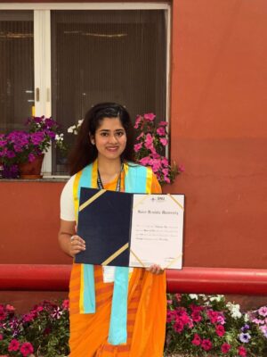 Ditipriya Roy Instagram - Master’s degree in Sociology, officially conferred ! A day to remember, an achievement to cherish. 🎓❤️💫
.
.
.
.
.
.
.
.
. #convocation #mastersdegree #university #gratitude #memories