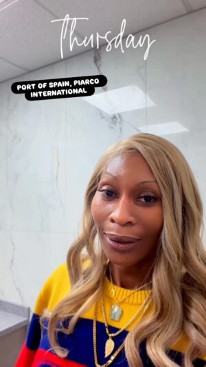 Dominique Jackson Instagram - First time in Trinidad in 35yrs and feels like I never left 😂😂. 
In Trini and Tobago we do believe that cleanliness is next …..

The only scent that entered my senses was a lavender and pie. I couldn’t believe it was a public bathroom.😂😂😂
Love TnT
#fyp #explore