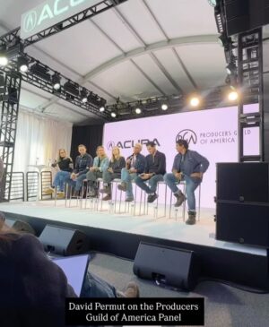 Donna D'Errico Instagram - What an unbelievable whirlwind of a Sundance. With this being the final year in Park City, the excitement and energy were everywhere. You could feel it the moment you arrived. Sharing some of my favorite panels and moments from the week. Can’t wait to see what Boulder has in store next year.

* Women In Film Panel- Loved listening to the fabulous @alexisstapleton on defining “good money vs bad money” when it comes to building a project and the importance on who you choose to partner with. 
* IMDb Portrait Studio- Thank you so much for having me! What a lovely experience. 
* IMDb “Stars to Watch” Panel: Incredible group of young and talented individuals sharing their experience on their respective Euphoria and Bridgerton sets! 
* Chasing Summer Film Premiere Party- The energy was electrifying and @ilizas is iconic. 
* Producers Guild of America Panel- Another great candid conversation on technology, what it takes to get a movie made, and more. 

@rhyanderrico
@ilizas
@imdb
@womeninfilmla
@producersguild