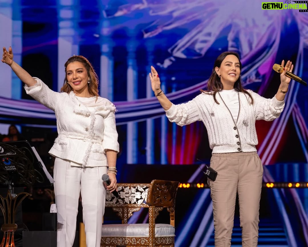 Ebru Gündeş - 223.8K Likes - Making amazing memories at Riyadh Season with my lovely friend Assala ♥️ @assala