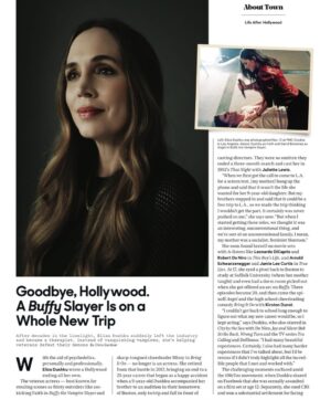 Eliza Dushku Instagram - Honored to share this piece from The Hollywood Reporter written by Chris Gardner (@christophergardner), exploring our conversation around my new life/career, psychedelic-assisted therapies, mental health, and the powerful storytelling at the heart of our incredible documentary @inwavesandwar ~ NOW STREAMING on @netflix.
Chris, thank you for the time, depth, and care you brought to this story. I deeply honor the work youβve done -and continue to do- changing your own life, and today sharing stories of hope, change, and healing. We will meet again π
Grateful to the incredible team behind this shoot and story:
Photographer: Mark Griffin Champion (@markgriffinchampion)
Visual Media Director: Ash Barhamand (@ash_mack)
Artistic & Fashion Director: Alison Edmond (@edmondalison)
Creative Director: Ada Guerin (@guerin_ad)
PR: @viewpointPR
Clothes: Lana Bilzerian (@lana.bilzerian)
Hair: Gilbert Muniz (@hairbygilbert)
Makeup: Tamah Krinsky (@tamah_krinsky)
Thank you, @hollywoodreporter
And, as always, my @peterpalandjian
https://www.hollywoodreporter.com/news/general-news/buffy-the-vampire-slayer-eliza-dushku-what-shes-doing-now-1236439611/