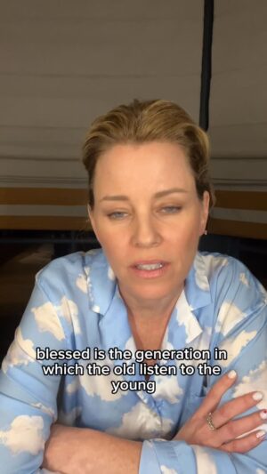 Elizabeth Banks Instagram - I’m trying to be overwhelmed by gratitude for all those standing up for their neighbors and not by grief at the disrespect of our basic rights by our own government that we fund. We are all looking for advice on how to be living right now. Sometimes it’s simple reminders like “believe the people you love, love you.” This is from the Talmud.