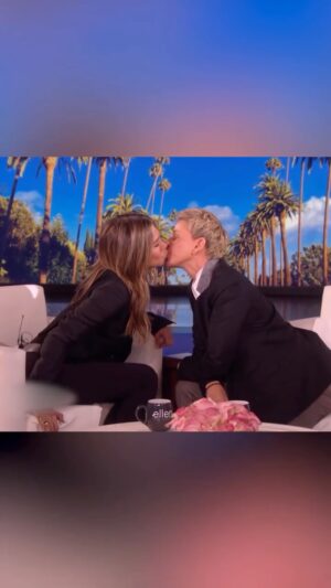 Ellen DeGeneres Instagram - Happy birthday, Jen. I’m sending you a big kiss.