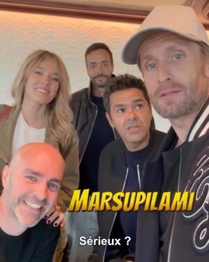 Élodie Fontan Instagram - On pensait avoir déjà une bande ingérable… puis le #marsupilami est arrivé 💛 🐾
Les amis voici la bande-annonce de notre nouveau film qui sort le 4 février.