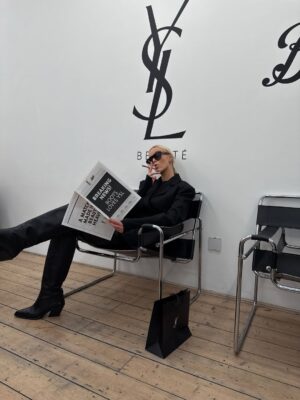 Elys Hutchinson Instagram - A @ysl moment was had