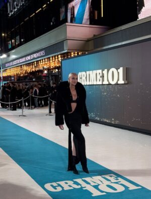 Elys Hutchinson Instagram - A movie worth seeing 👀 @crime101film @sonypicturesuk @concordemedialondon @pageboyprojects #crime101
