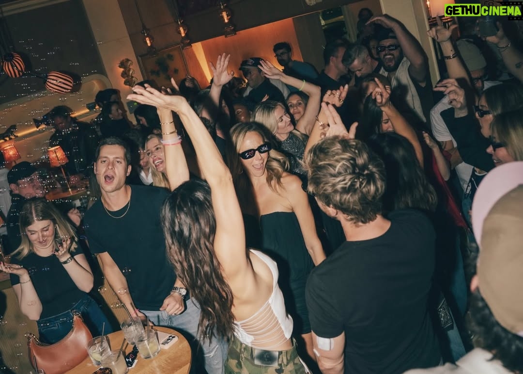 Emmanuelle Chriqui - 43.8K Likes - THE Epic Birthday Dance Party made a comeback this weekend… and a NIGHT was had!! Thank you to everyone who came we love you so much ❤️ Might have to make this a yearly thing now 😉✨

📸 @cibellelevi