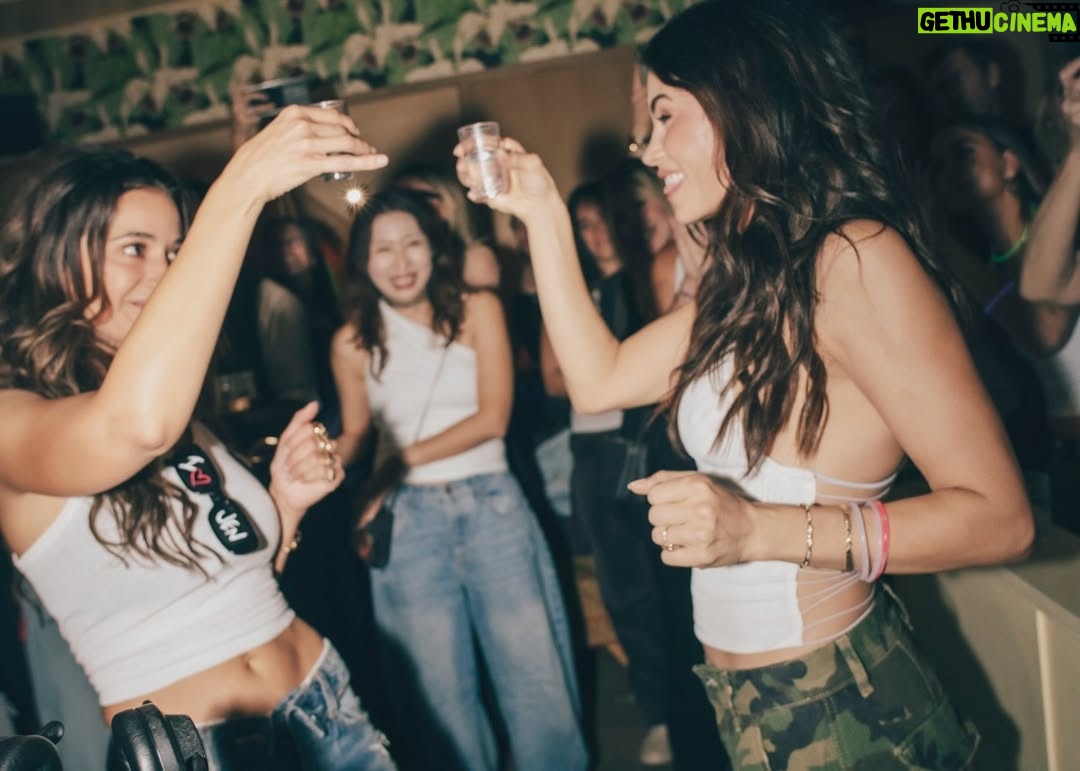 Emmanuelle Chriqui - 43.8K Likes - THE Epic Birthday Dance Party made a comeback this weekend… and a NIGHT was had!! Thank you to everyone who came we love you so much ❤️ Might have to make this a yearly thing now 😉✨

📸 @cibellelevi
