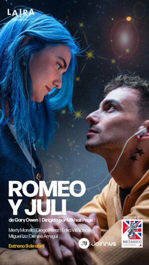 Érika Villalobos Instagram - ¡ROMEO Y JULI, de Gary Owen, es para ti!

No te pierdas esta reinterpretación del clásico de Shakespeare, donde dos adolescentes galeses, criados a pocas calles de distancia, pero de mundos completamente distintos, se enamoran por primera vez y quedan prendidos el uno del otro.

⭐ Director: Mikhail Page
👥 Elenco: Diego Pérez, Merly Morello, Érika Villalobos, Miguel Iza, Denise Arregui

🗓️ Temporada: 09 de abril al 01 de junio de 2026

🕒 Hora: Jueves a lunes 8:00 p.m., domingos 7 p.m.

📍 Lugar: Teatro Británico

🎟️ Entradas en Joinnus:  https://bit.ly/romeoyjuli