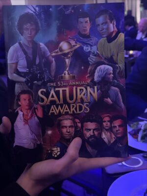 Erin Moriarty Instagram - 8 years later and suddenly we’re celebrating something we’ve “created,” not something we’re “creating;” there is such a fresh   sharp bittersweetness to The Boys officially becoming past tense. (What a special evening surrounded by the most special people. Thank you, @saturnawards 🩷)