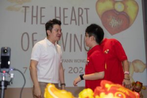 Fann Wong Instagram - What a beautiful day of giving. ❤️ My gratitude is immense, but it must start in one special place.

To my FFC family: For nine amazing years, your love and devotion have been the very reason I can do this work. You are my rock.

To CGP: Thank you for three fantastic years of partnership and support.

This event, and every smile we created, exists because of you. My heartfelt thanks also to:
• CaterWow for the delicious feast.
• Kebun Baru CC and Mr. Henry Kwek for the wonderful venue and kind support.
• Sigma Quartet & all performers.
• My mom, my family & extended family – sorry I missed some hellos! 😣
• My husband, for your constant support. 
• My son, for your pure-hearted participation since age 6.

You all warmed countless hearts through your kindness.

@thesquarebox__ Thank you for the beautiful moments ♥️
@aiainbaby 
@fannaticfannclub 
@cgppersonnel 
@caterwow.sg 
@ourkebunbaru 
@henrykweksg 
@fannchewhc 
@thesigmaquartet 
@wenqingfann 
@