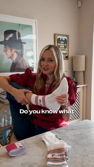 Fearne Cotton Instagram - By popular demand...

Introducing our #Likeable Be Less Of A C*#! Socks

Head to @mardybumactiveclub to get yours. 

#belessofac*!#

#likeable