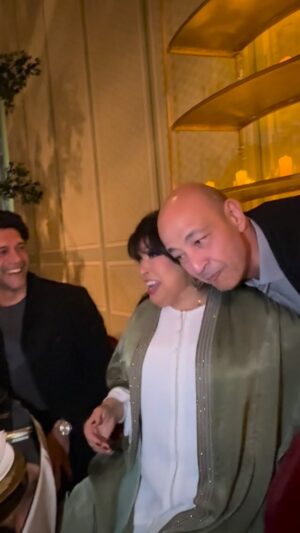 Fifi Abdou Instagram - ⁨	مع الحبايب 😄❤️ شكراً علي الدعوة الكريمة على حفل السحور الجميل على شرف معالي المستشار تركي آل الشيخ منور بلدك الثاني مصر ❤️🇪🇬🇸🇦⁩