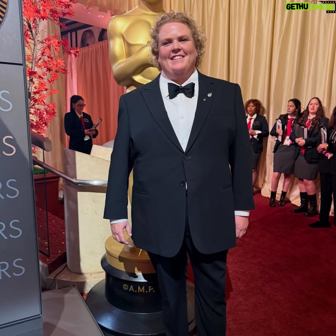 Fortune Feimster - 27K Likes - Had the pleasure of going to the Oscars as part of Zootopia 2. A first for me in the 20 years I’ve been at this. So grateful to be a part of such a beautiful movie that has given me many incredible experiences. 

Suit @giorgioarmani 
Jewelry @leightonjewels 
Stylist @lindamedvenestyling 
Makeup @jamiemakeup
Hair @kathkous