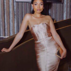 Gabrielle Ryan Instagram - @transformersmovie Premiere London🫠

💄@taishamakeup
📸 @demetriusbehindthelens 
📍@thelondoner
