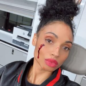 Gabrielle Ryan Instagram - Y’all are the absolute sweetest. All the messages, tweeeets & DMs. Gabrielle is fine, but RIP Gloria.  Swipe to see our stunt dummy’s, they’re even holding hands in the car 🥺🥰 @forcestarz
