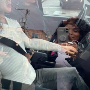 Gabrielle Ryan Instagram - Y’all are the absolute sweetest. All the messages, tweeeets & DMs. Gabrielle is fine, but RIP Gloria.  Swipe to see our stunt dummy’s, they’re even holding hands in the car 🥺🥰 @forcestarz