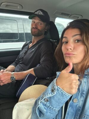 Genevieve Padalecki Instagram - Our marriage can officially drive. Sweet sixteen.
16 years of adventure, grit, grace, and choosing each other 🫶🏻
Through winding roads, scenic routes, 3 beautiful kiddos and the occasional “are we lost?” moments 😆
I wouldn’t change a single mile.
How lucky am I to do this life with you?
@jaredpadalecki Jared, you hang the moon. 🌙

Chose this song just for you. Thank you for supporting my 👽 “weird”. 

I love you all my fart.
WP