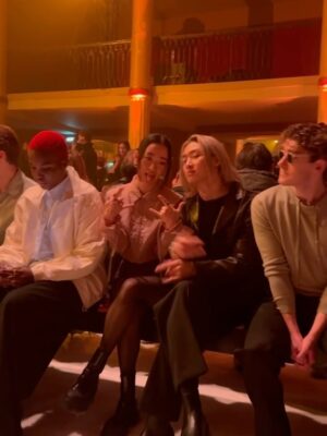 Gia Kim Instagram - Very short but very sweet weekend reunion in Paris avec mon frère 🥰🤍 It may seem as though sometimes actors’ lives must always be glamorous. It is not. Yes we’ll share the glamorous parts more as a part of our jobs but it’s one day out of 365 and sometimes it’s enjoyable, but at the end of the day it’s mostly work. But boy am I thankful when I can share them with my brother. Even when he can be a little 😈💩. I love growing old with him and watching him make mistakes and grow from them too. I don’t know how this Paris weekend dump turned into a sibling appreciation post but here we go. lol love you
Thank you for having us together at this fun show @wooyoungmi 🤍