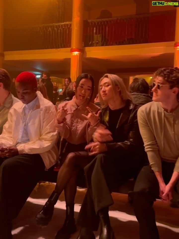 Gia Kim - 291.8K Likes - Very short but very sweet weekend reunion in Paris avec mon frère 🥰🤍 It may seem as though sometimes actors’ lives must always be glamorous. It is not. Yes we’ll share the glamorous parts more as a part of our jobs but it’s one day out of 365 and sometimes it’s enjoyable, but at the end of the day it’s mostly work. But boy am I thankful when I can share them with my brother. Even when he can be a little 😈💩. I love growing old with him and watching him make mistakes and grow from them too. I don’t know how this Paris weekend dump turned into a sibling appreciation post but here we go. lol love you

Thank you for having us together at this fun show @wooyoungmi 🤍